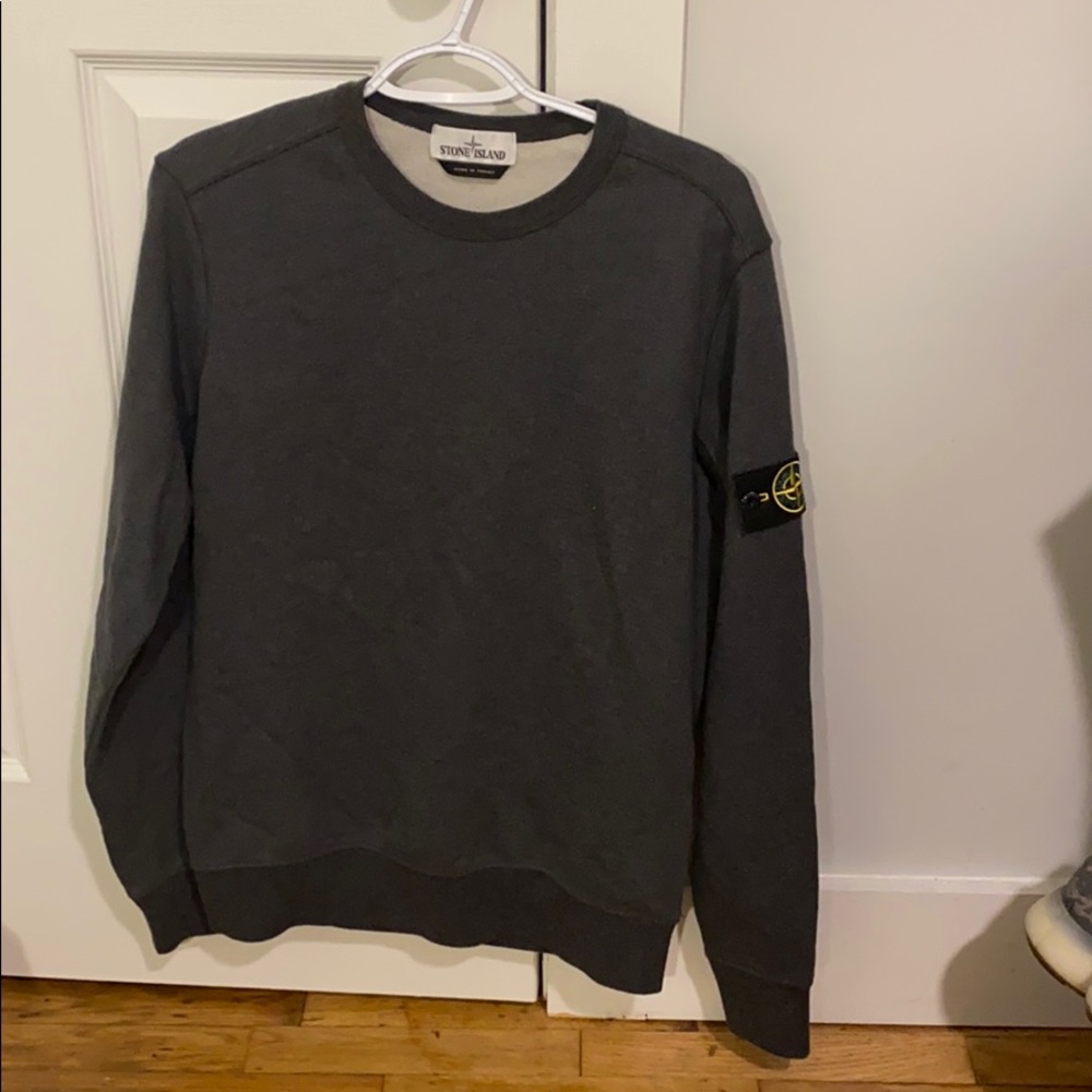 Stone island crewneck perfect condition!!!!!